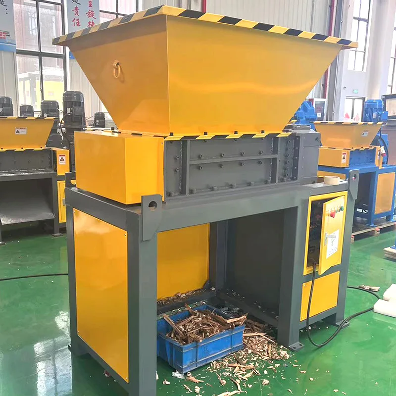 Trituradora grande de eixo duplo