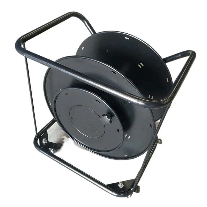 Mobile cable reel reel empty cable drag spool take-