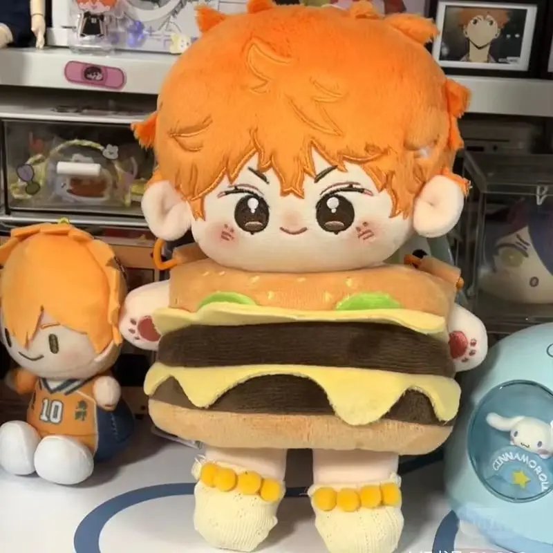 

New Arrival 20cm Kawaii Hamburger Outgoing Bag Plush Doll Stuffed Figure Doll Toys Doll Accessories Collection Doll Gift