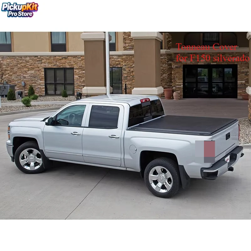 

Custom Truck Bed Aluminum Low Profile Tonneau Cover for F150 silverado Ram Hilux Tonneau Covers
