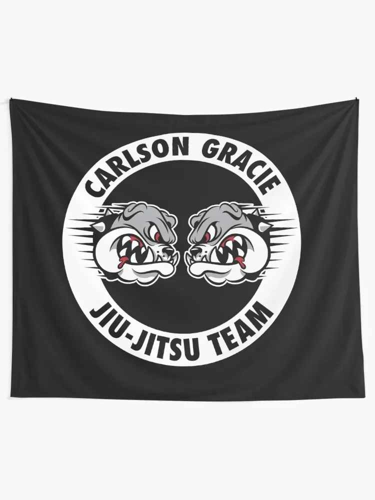 Carlson Gracie Jiu-Jitsu Team Tapestry Room Decor Korean Style Living Room Decoration Decorative Wall Tapestry