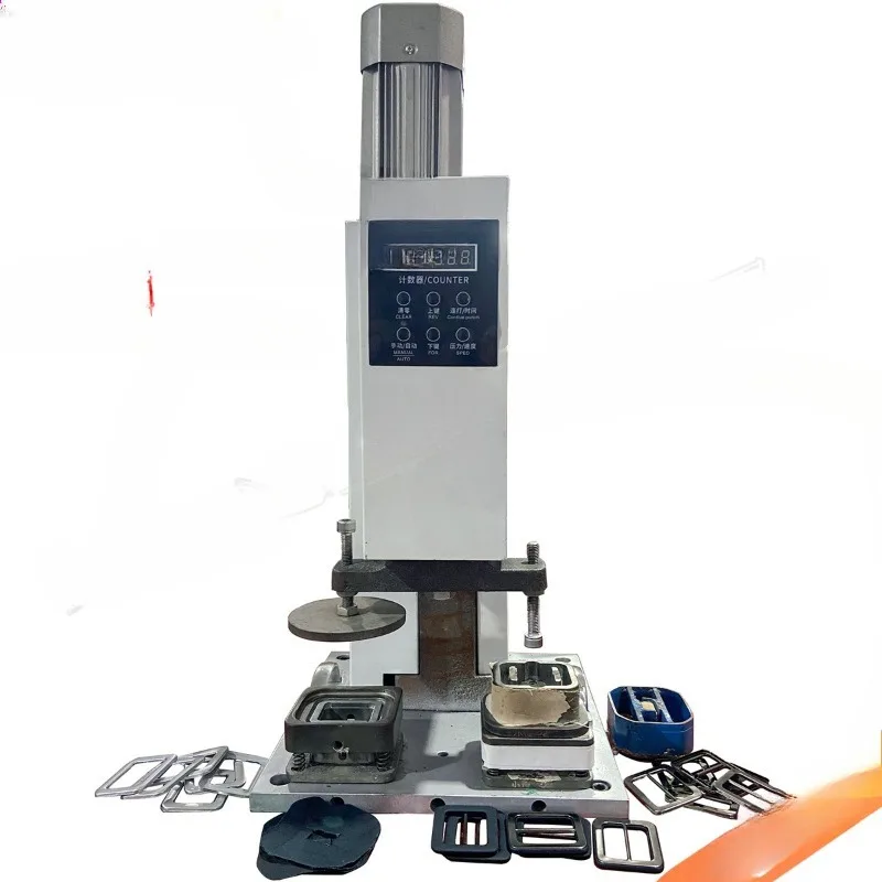 Cloth button machine, semi-automatic cloth button processing machine, buckle machine