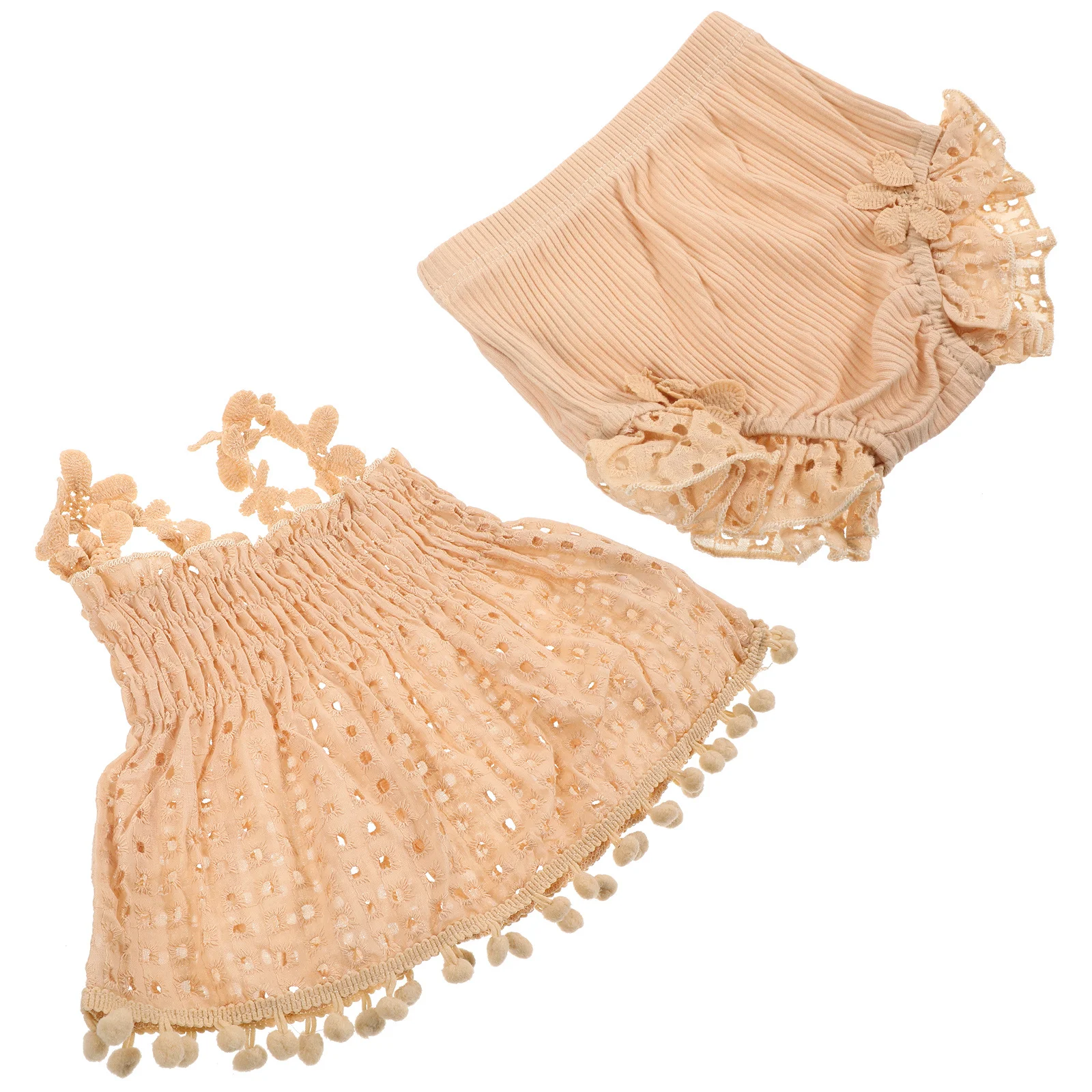 

1Set Baby Girl Outfit Infant Shorts Baby Top Breathable Stylish Summer Toddler Clothes Infant Shorts