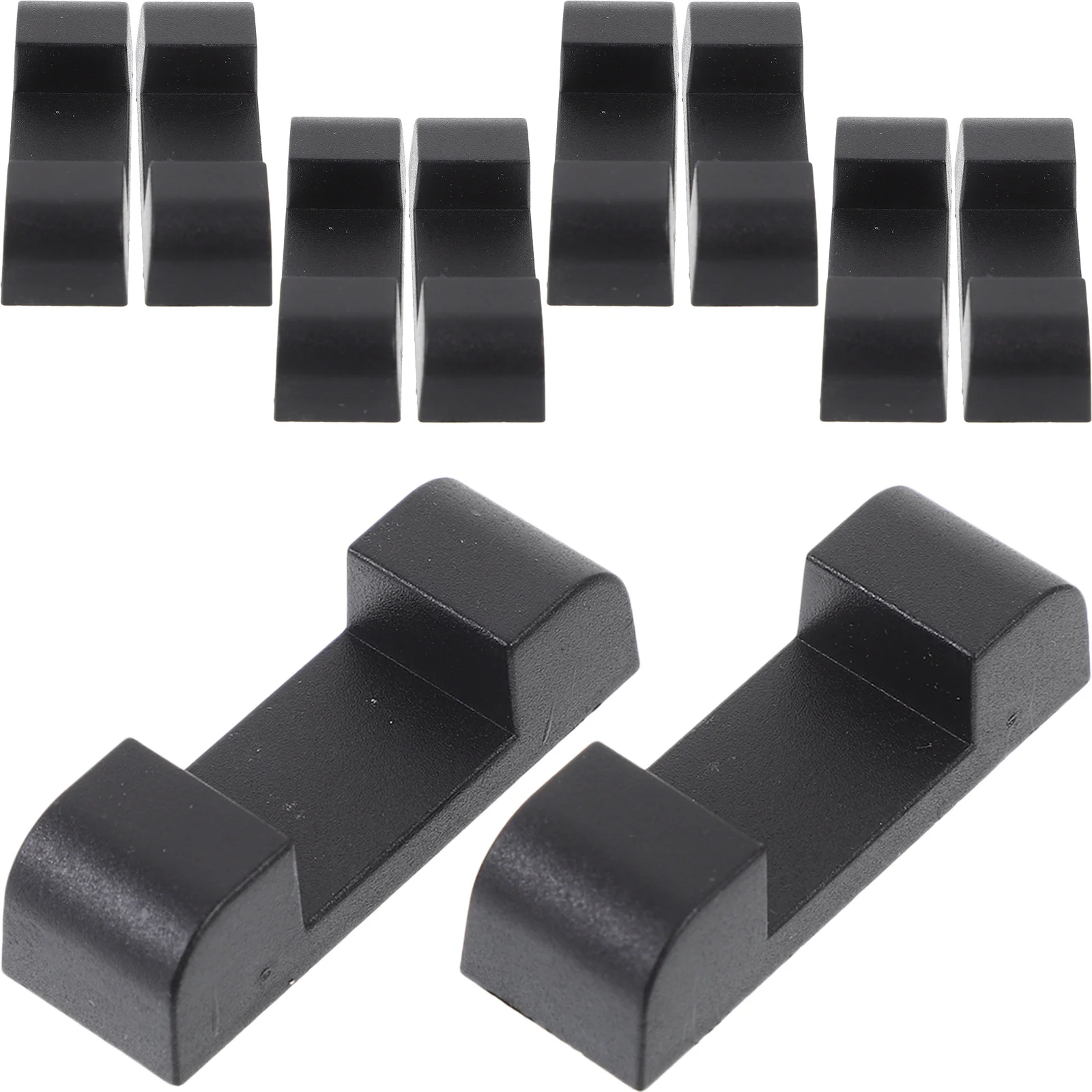 

10pcs Plastic Rack Bases Durable Lightweight Jewelry Display Rack Base Holder Frame Stand For Home Commercial Use