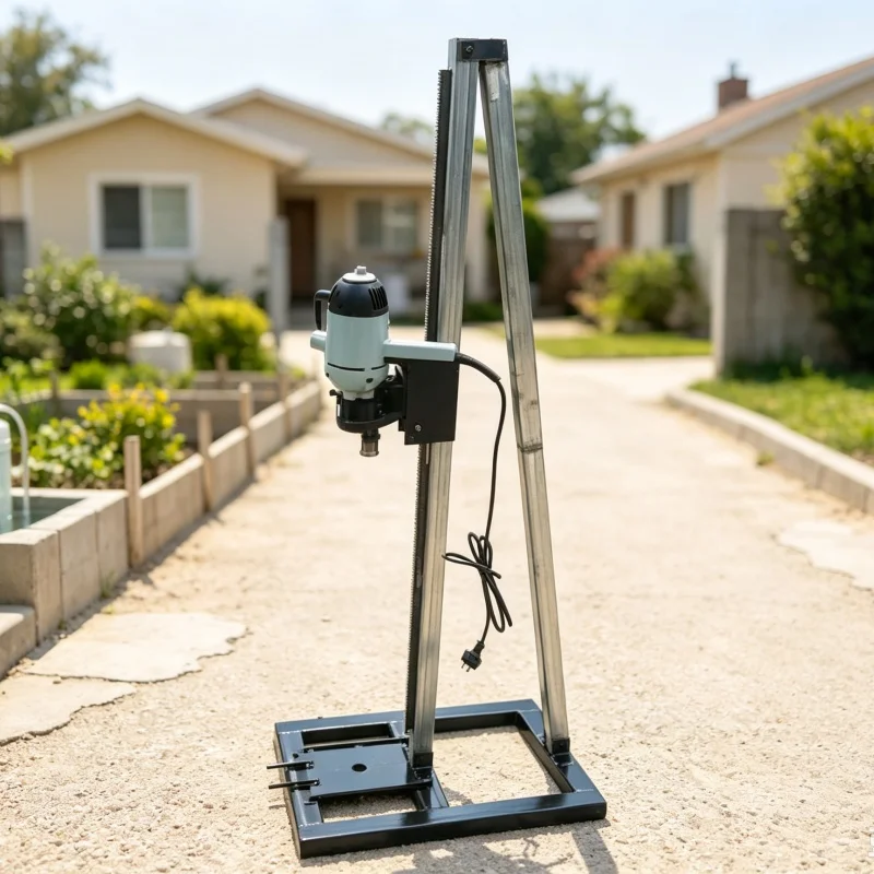 Customized Bracket Lifting Well Drilling Rig, Vertical Frame Water Well Machine, Farmland Farmer Drinking Water Intake Equipment