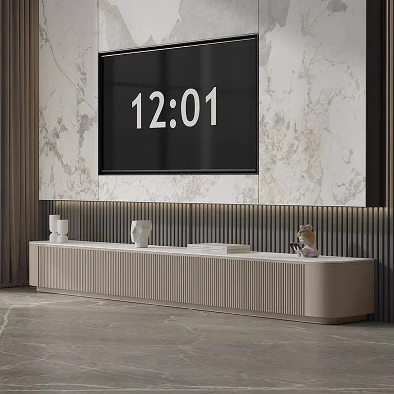 Italian Design Cabinet TV Stands Supports Marble Entertainment Center TV Stands Living Room Home Furniture Armoire Avec Tv TYTS