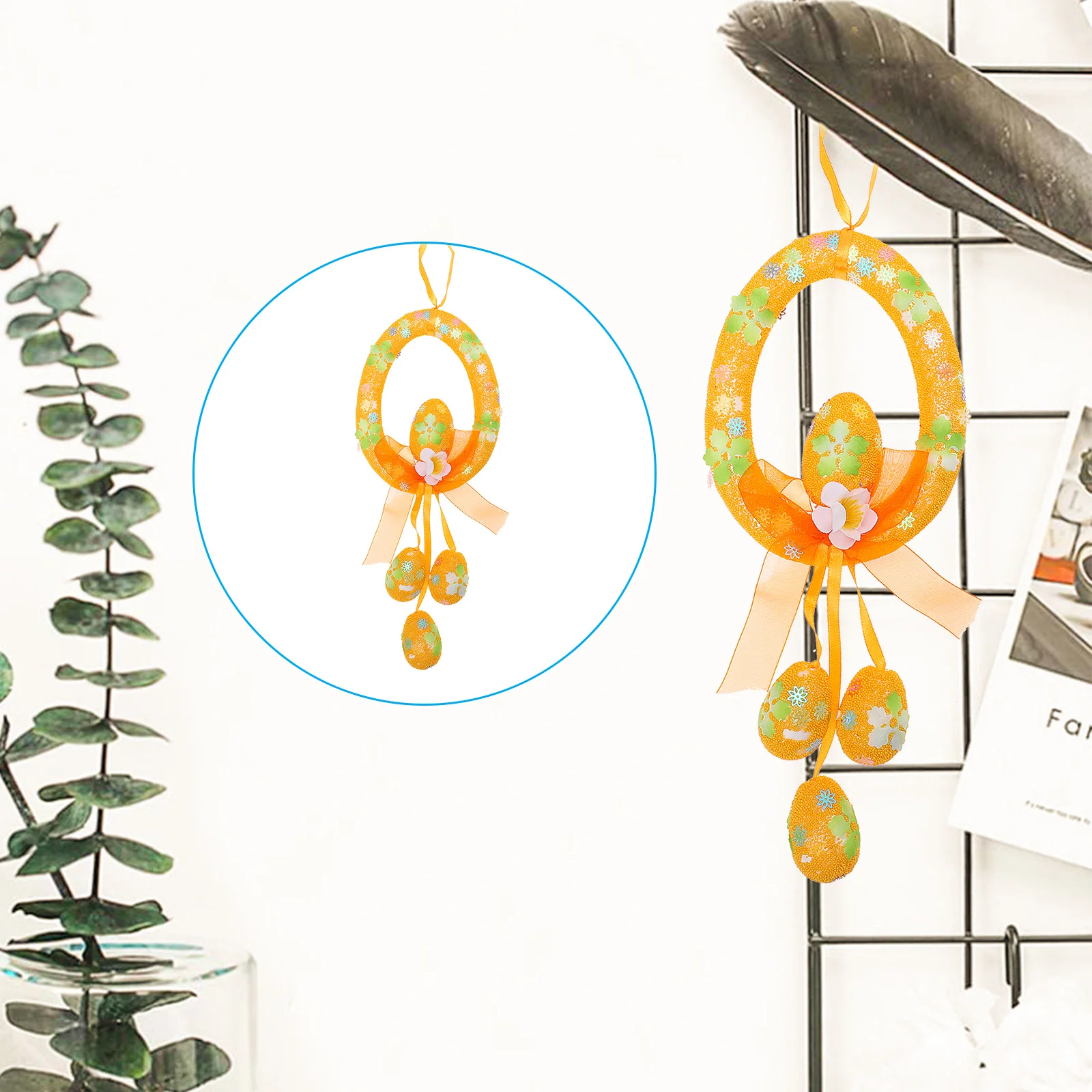 

Easter Egg Pendant Delicate Vivid Design Practical Bar Home Flower Photography Props Unforgettable Photos Layout Props