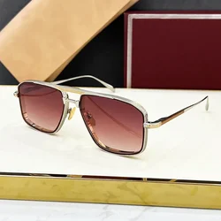 EARL Sunglasses New Men Fashion Light Luxury Metallic Business Sun Glasses Women Elegant Outdoor Vacation UV Protection