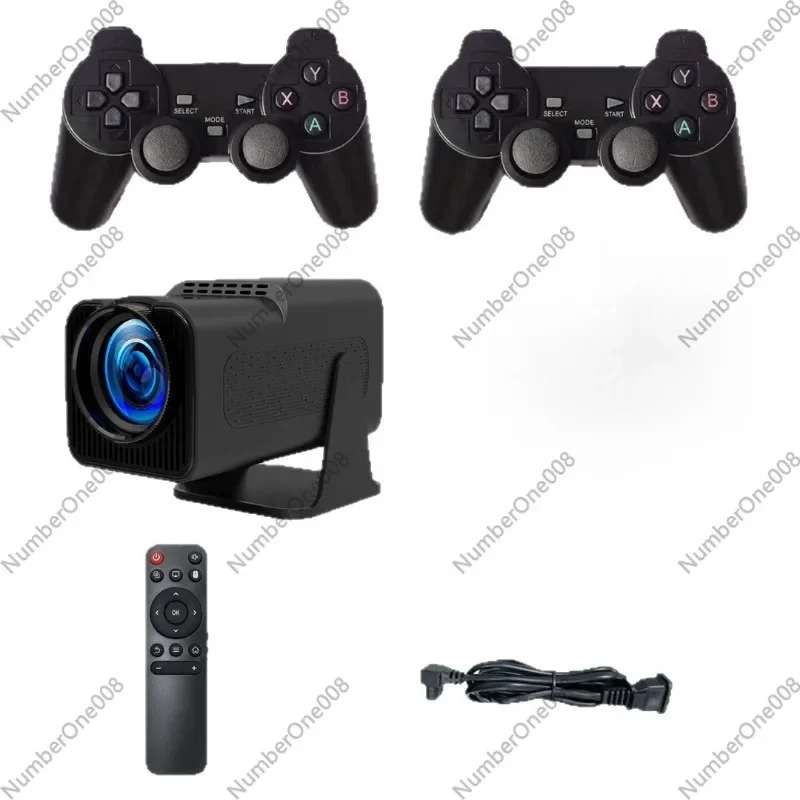 Smart 4K Gaming Projector, Home Theater 1080P Projector with Android System, Retro Game Console Compatible