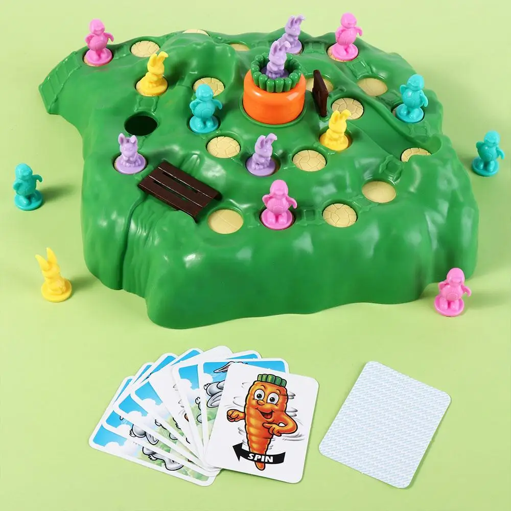 

Country Competitive Trap Rabbit Trap Game Educational Montessori Rabbit Cross Country Toy Interactive Bunny Bunny Board Game