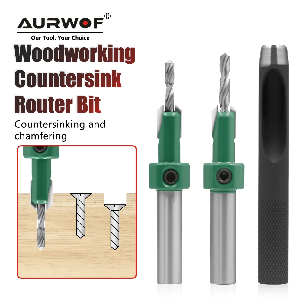

Сверло-зенкер AURWOF с полым сердечником, хвостовик 8 мм – для деревообработки, рукоделия и проектов DIY C08339083