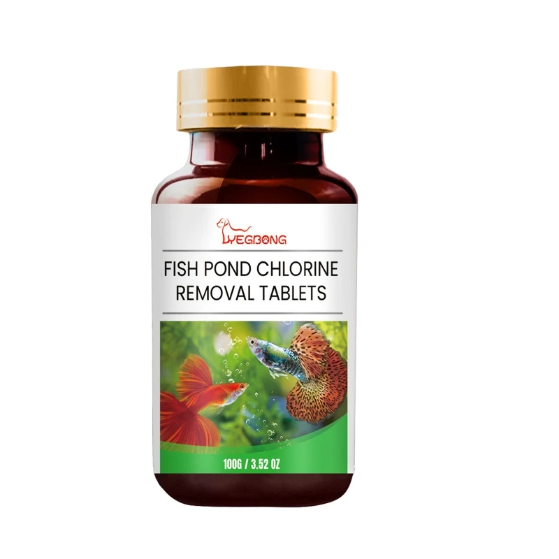 Chlorine Remover Tablets Water Tablets for Clear Fishtanks Safe for Fish New Dropship