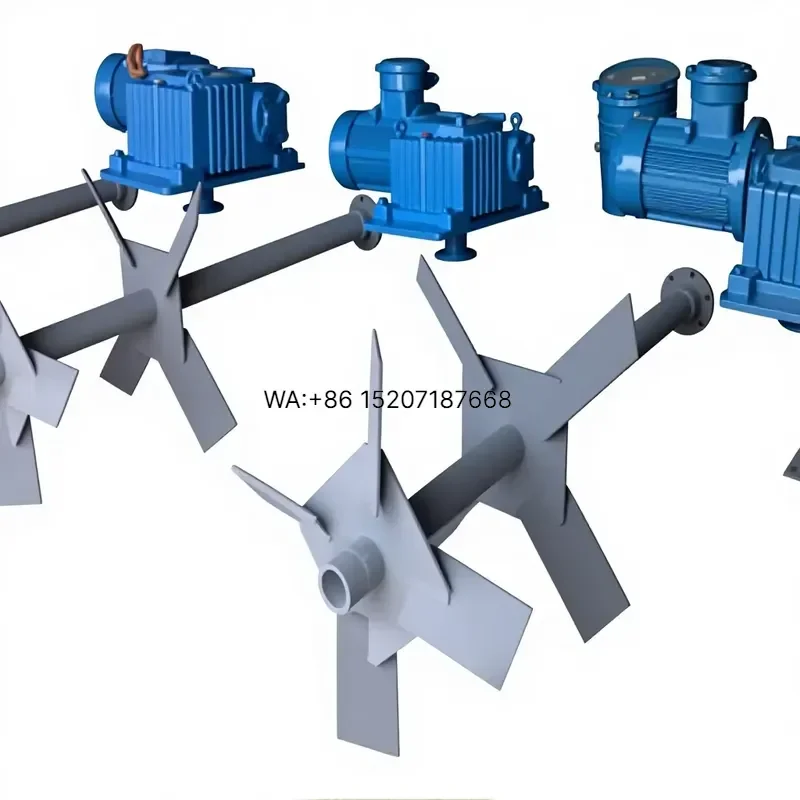 Wmwmnu for DONGJIANG High Efficiency Motor Driven Double Layer Paddle Mud Mixer for Oilfield Drilling Customizable Voltage 1