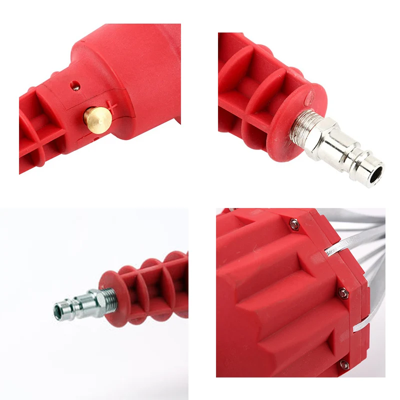 Herramienta de instalación de arranque de junta CV, herramienta de extracción de aire, eje de transmisión, jaula de bola exterior neumática, expansor de cubierta de polvo operado por aire