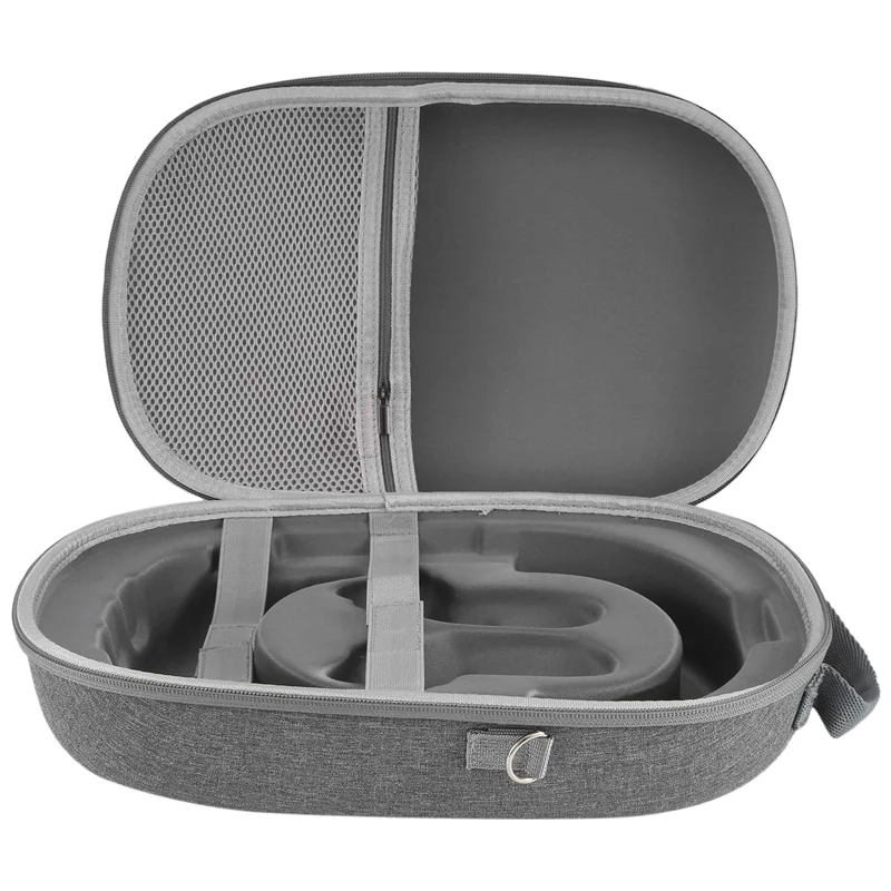 Ingenious-Storage Bag+Shoulder Strap For Meta Quest3 VR Headset Case For Meta Quest3 Storage Box Grey