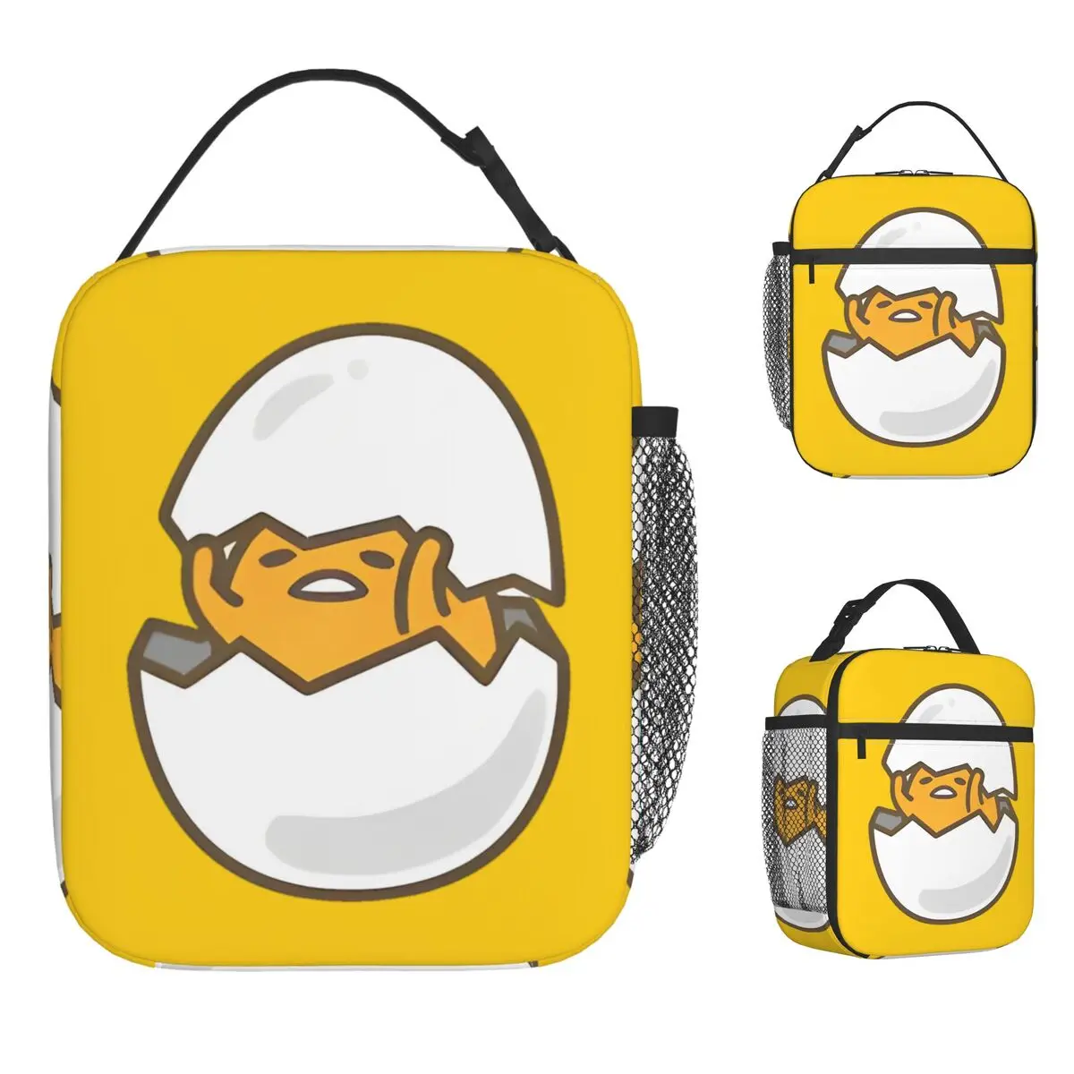 

Gudetama Design Insulated Lunch Bags Thermal Bag Lunch Container Large Lunch Box Tote Bento Pouch Work Outdoor
