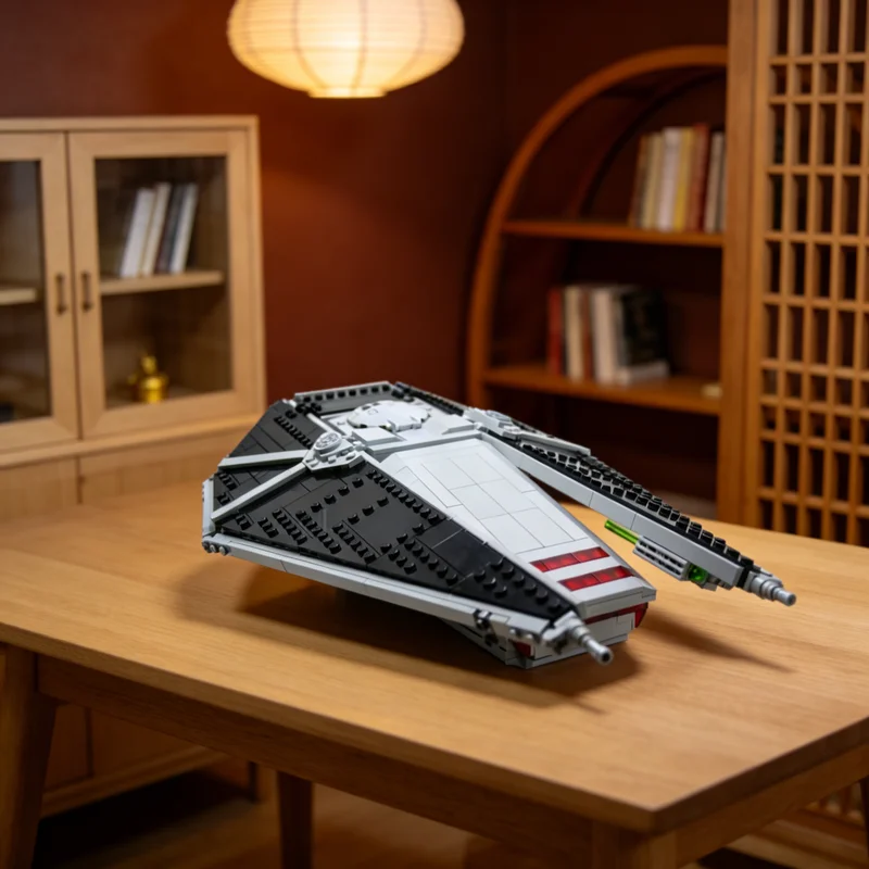 

798 деталей MOC: Конструктор «Звездная битва Ти-Риера» — идеальный подарок на Рождество, креативная игрушка для самостоятельной сборки, развивающая творческие способности детей