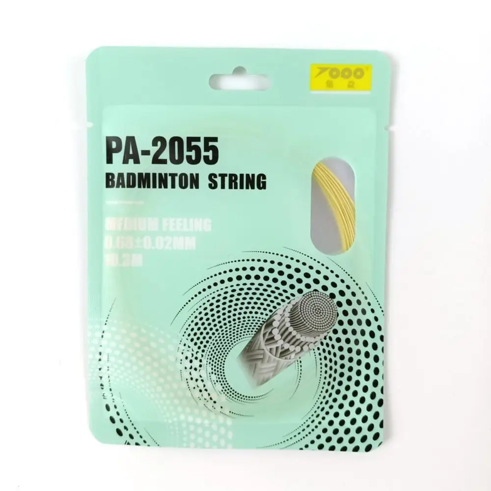 

Synthetic Fibre Badminton String High Flexibility Professional Colorful Racket Line Durable 0.68mm Badminton Accessories Line
