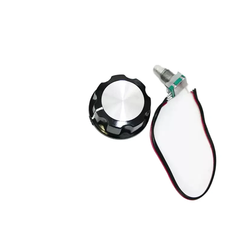Analog Speed Adjust Rotary Potentiometer with Wire Harness, Locking Toggle Switch for Welding Rotator Remote Transmitter