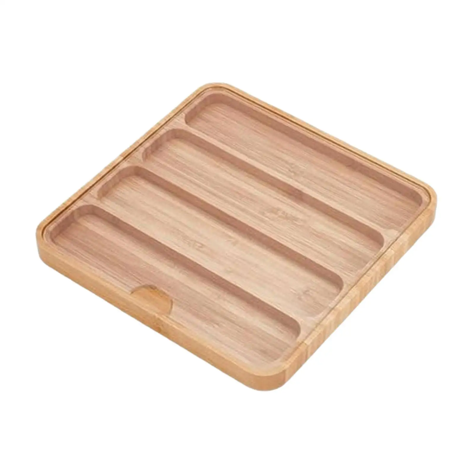 Watch Band Organizer Watch Straps Storage Box Compact Acrylic Lid for Desk Display Dust Protection Reusable Display Tray Wood