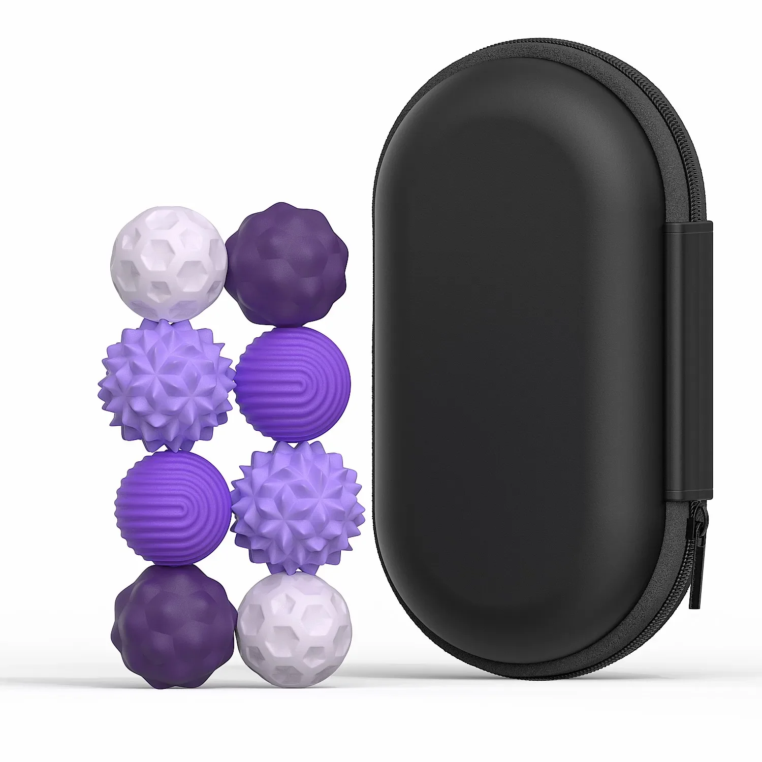 Siliconen Magnetische Zintuiglijke Ballen Fidget Speelgoed Zorgen Ballen Autisme Kalmerend Fidgeting Speelgoed Kind Volwassenen Angst Relief Stress Zintuiglijk Speelgoed
