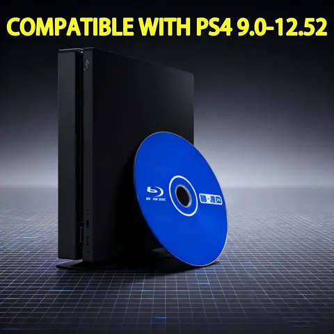 Ps4 Jailbreak Gold Disc 9.0-12.52 Bootable payload All-in-one for making and backing up games