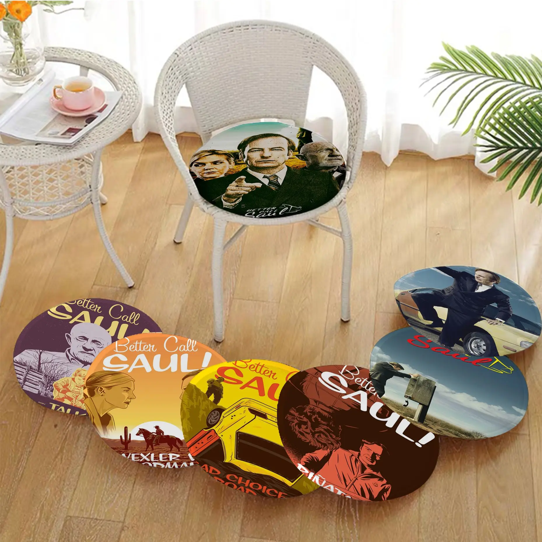 

Better Call Saul Goodman Art Chair Mat Soft Pad Seat Cushion For Dining Patio Home Office Indoor Garden Outdoor Garden Cushions