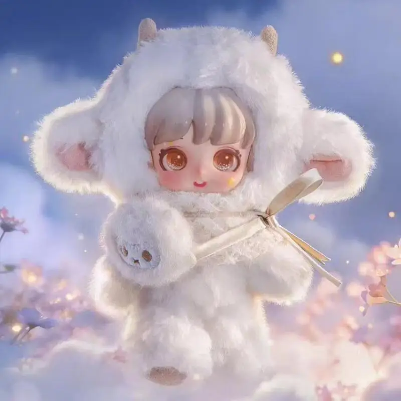 

Официальная оригинальная плюшевая кукла-сюрприз Miana Elf Adventure Series: коллекционная игрушка в стиле медведя и кошки, подарок для девочек