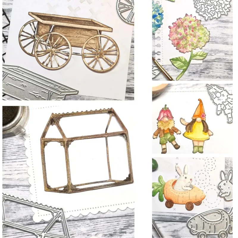 There Is a Hole in the Middle of a Big Tree Cutting Dies Scrapbook Diary Decoration Stencil Embossing Template DIY Greeting Card