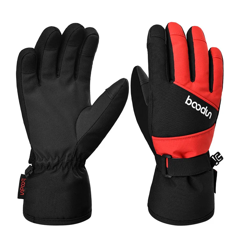 

Children's Skiing Gloves For Boys Girls Skiing Waterproof Anti Slip Warm Gloves Comfortable Soft Touch Screen Gloves New 2025
