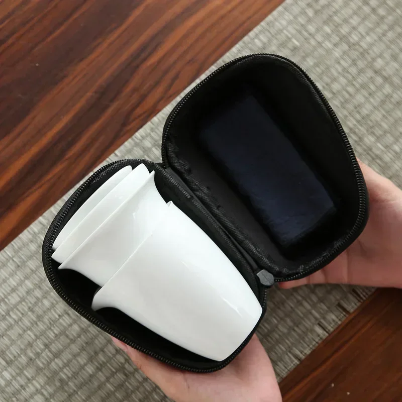 

Porcelain Service Gaiwan Tea Cups Mug of Tea Ceremony Teapot Chinese Portable Kung Fu Travel Tea Set Ceramic Teacup with Filter