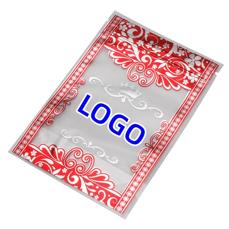 

100 Pcs Floral Print Stand Up Pouches, Resealable Zipper Bags for Coffee, Wedding Favors, Candy, Snacks, Spices | Food Safe