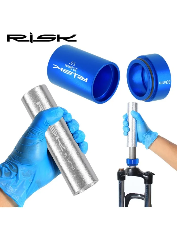 AliExpress NONE 1Set Bicycle Front Fork Crown Installation Tool Bike Headset Race Tool Anti- Slip Setting System Extension for 28.6mm 1.5 1.25 F