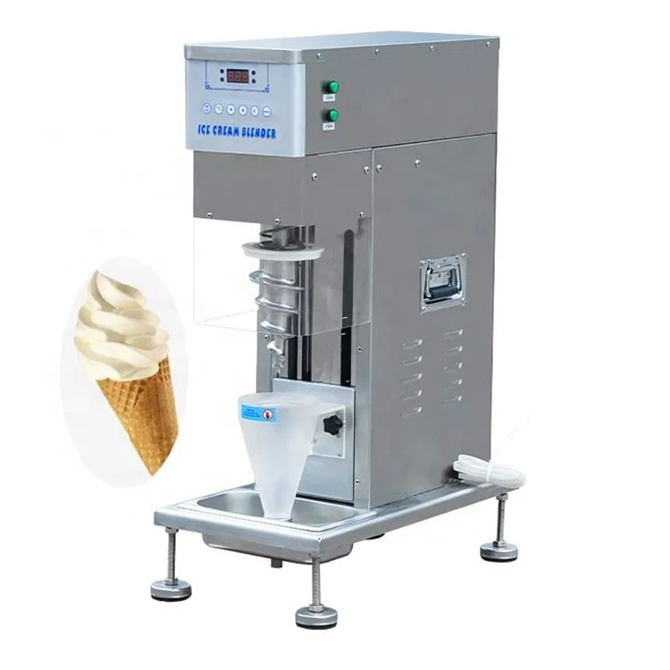 

Full Auto Swirl Fruits Ice Cream Machine/ Auto Swirl Frozen Yogurt Ice Cream Mixer/ Real Fruit Swirl Ice Cream Blender
