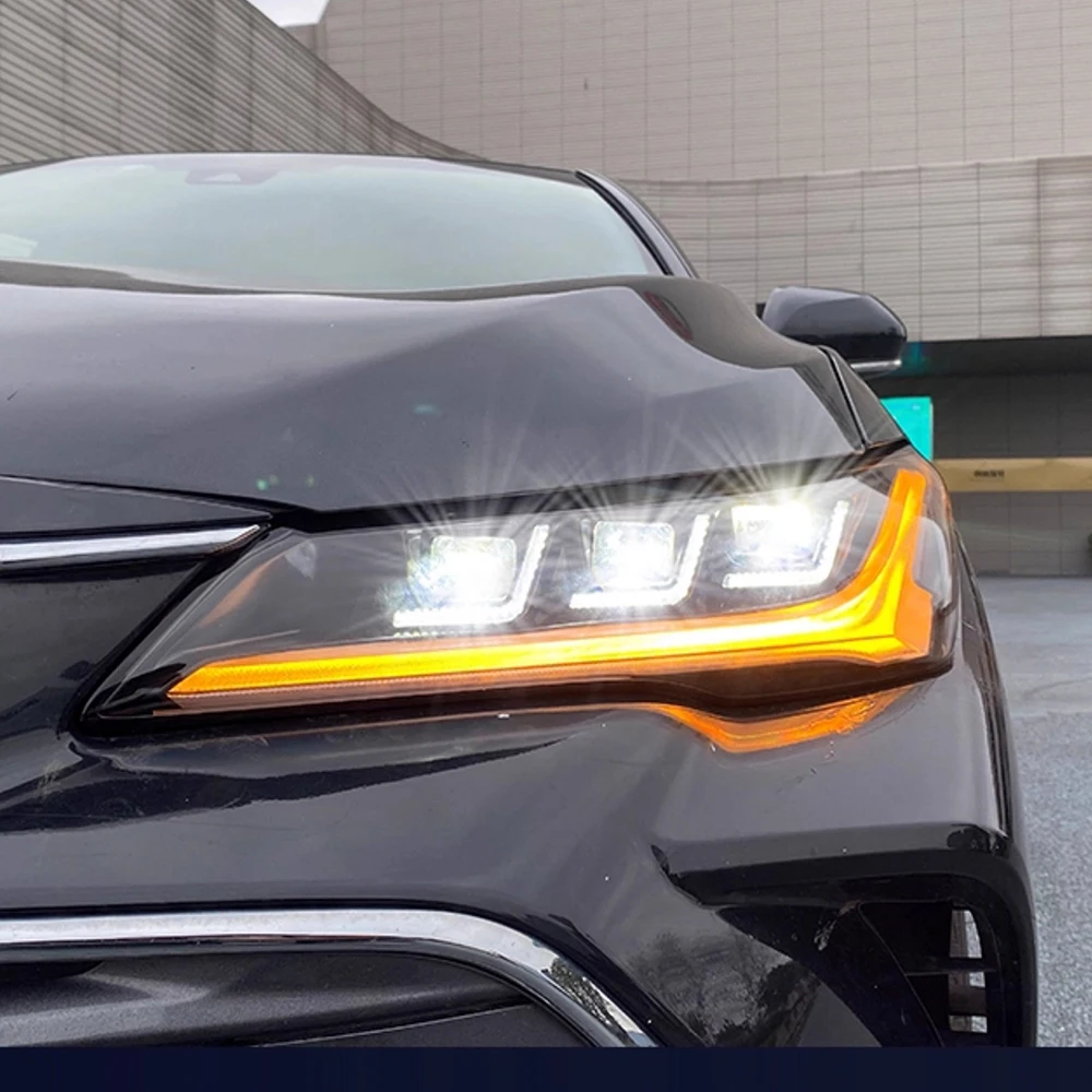 For Toyota Avalon 2019-2024 Auto Headlights Assembly Upgrade New Style LED Projector Lens Plug and Play Tools Accessories