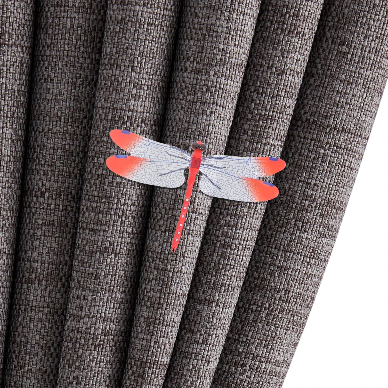 

20Pcs Simulation Dragonfly Decor PP Material Garden Adornments Exquisite Craftsmanship Lively Appearance Indoor Outdoor