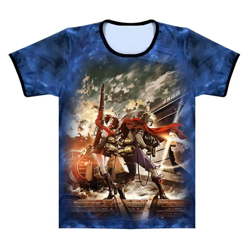 New 3Debay Anime Surrounding Iron City Cabareti Unnamed ML44 Short Sleeve T-Shirt Polyester Fiber Custom/DIY Print Skin-frien...