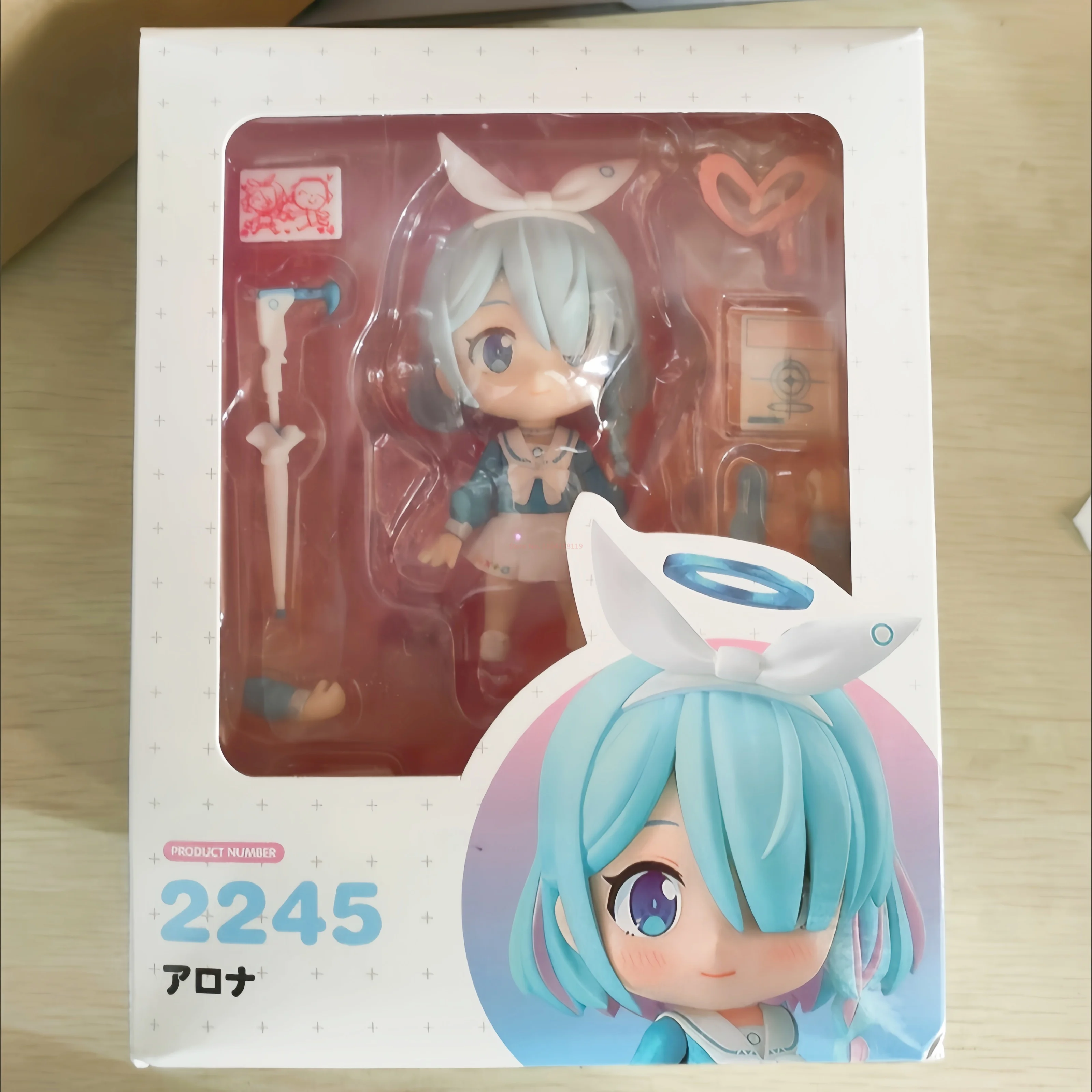 Gsc Good Smile Nendoroid Blue Archive Figura de anime Arona Figuras de acción de juguete para niños Regalos de cumpleaños Versión de alta calidad