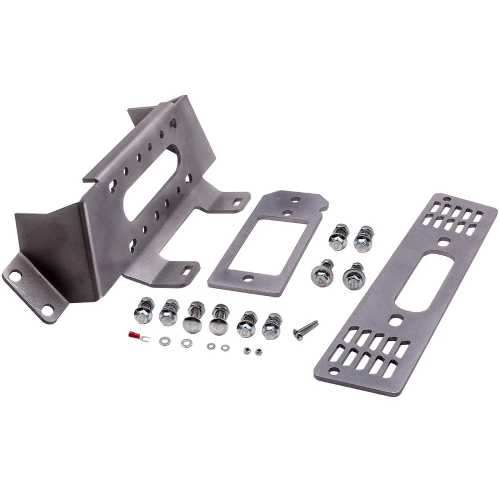 Winch Mount Plate Kit for Polaris Ranger UTV 500 570 700 800 Mid-size 2014-2022