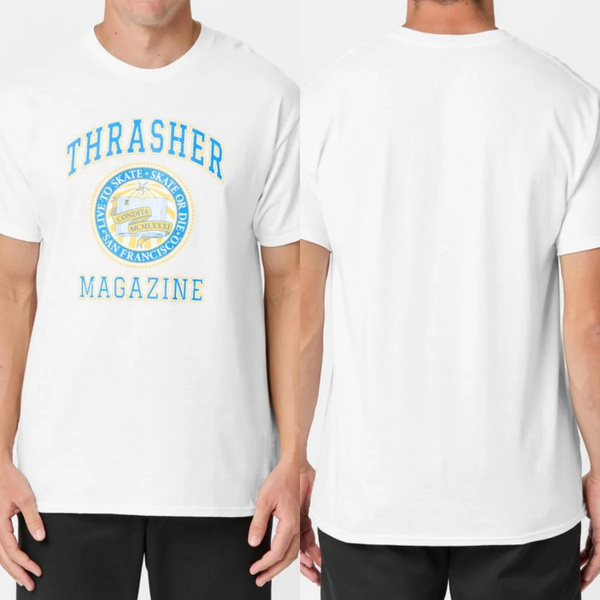 Y2k Thra Graphic Sher Cotton T-shirt Unisex Summer Short Sleeve Fashion Brand Tee Luxury Casual Vintage Tees