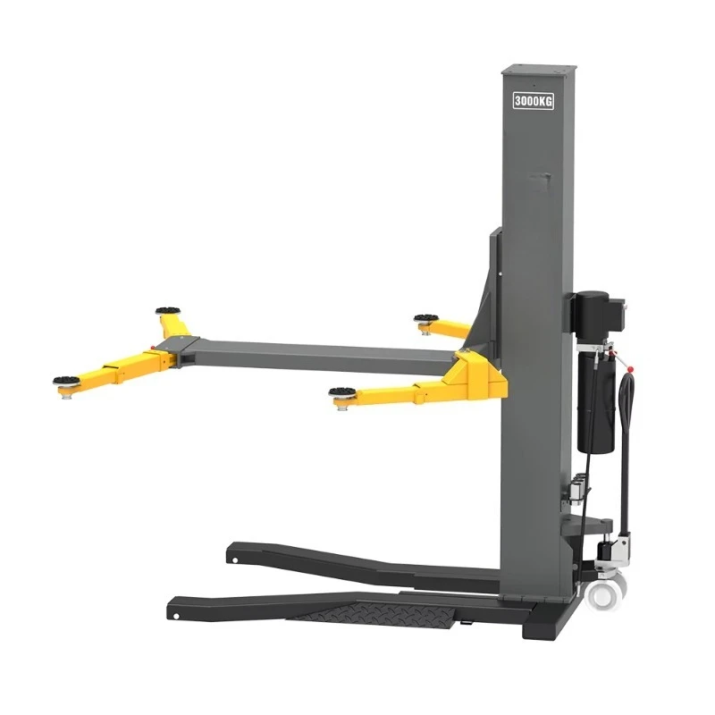 Mobile Single Column Lift Single Column Car Lift Portable 1 Post Column Lift JSL107