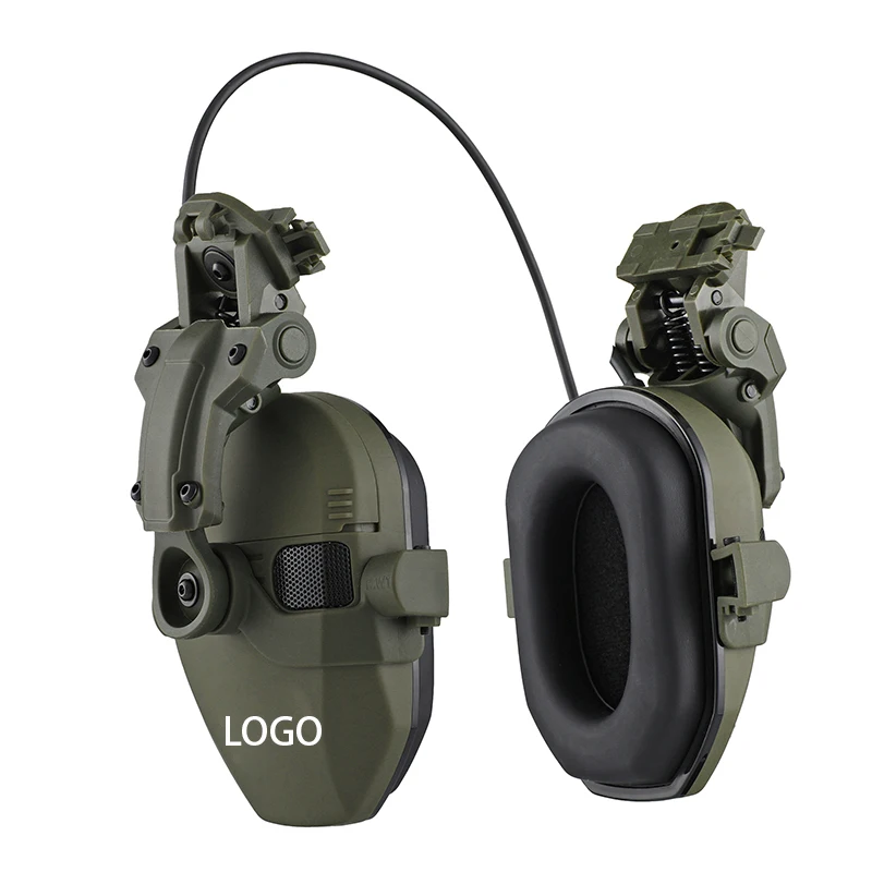 ARM NEXT Taktisches Helm-Headset, aktive Geräuschunterdrückung, Gehörschutz, Schießen, Jagd, Hören, Defender, Helm montierte Kopfhörer 6