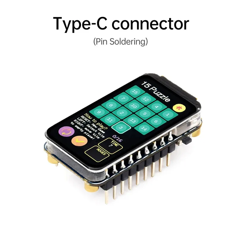 Type-C RP2350 LCD 1.47 inch LCD Display Development board 172×320 RP2350A 1.47 inch Screen Processor for  Aspberry Pi RP2350