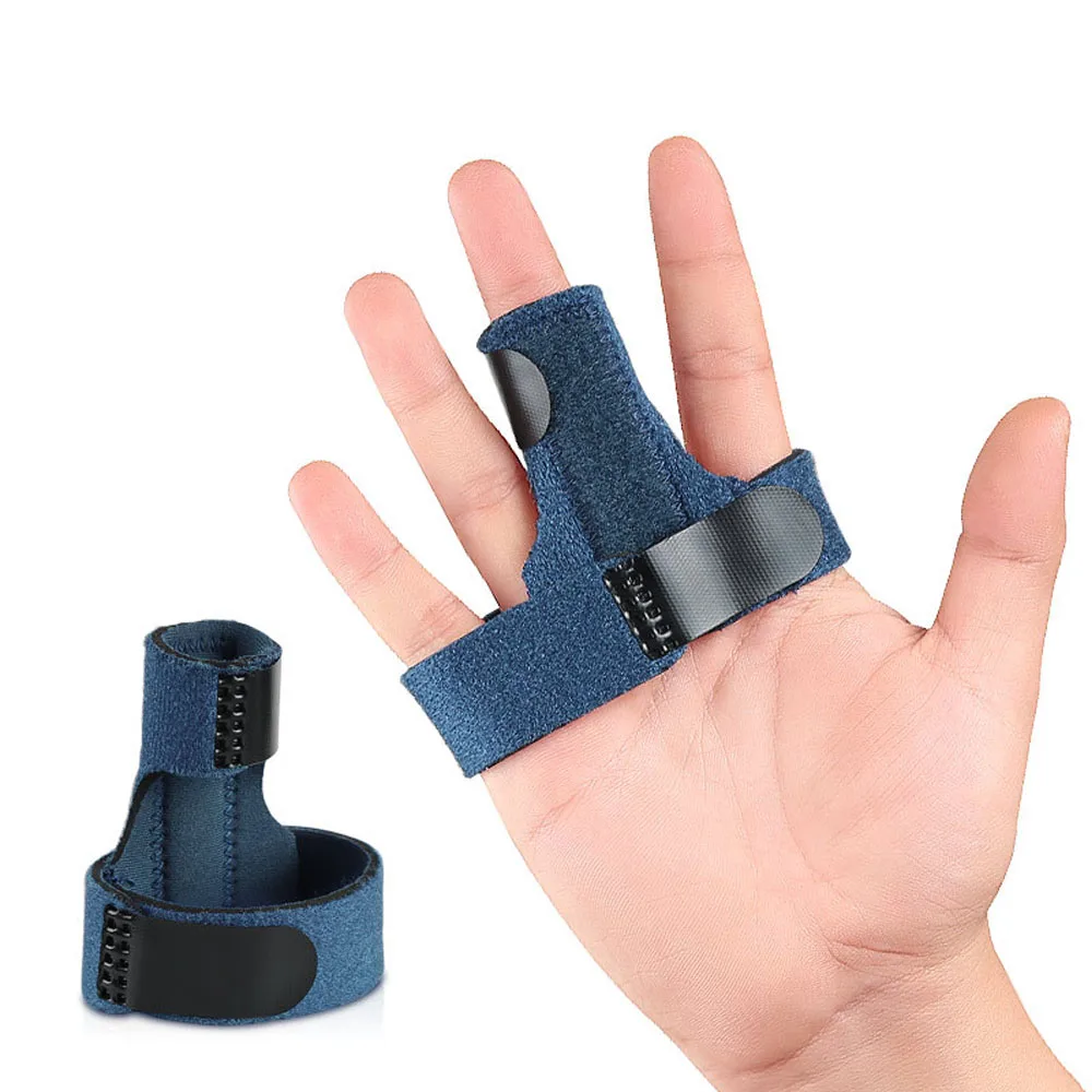 1 PC Finger Splint Support for Trigger Finger, Mallet Finger, Baseball Finger, Strain, Sprains, Broken Fingers, Basketball