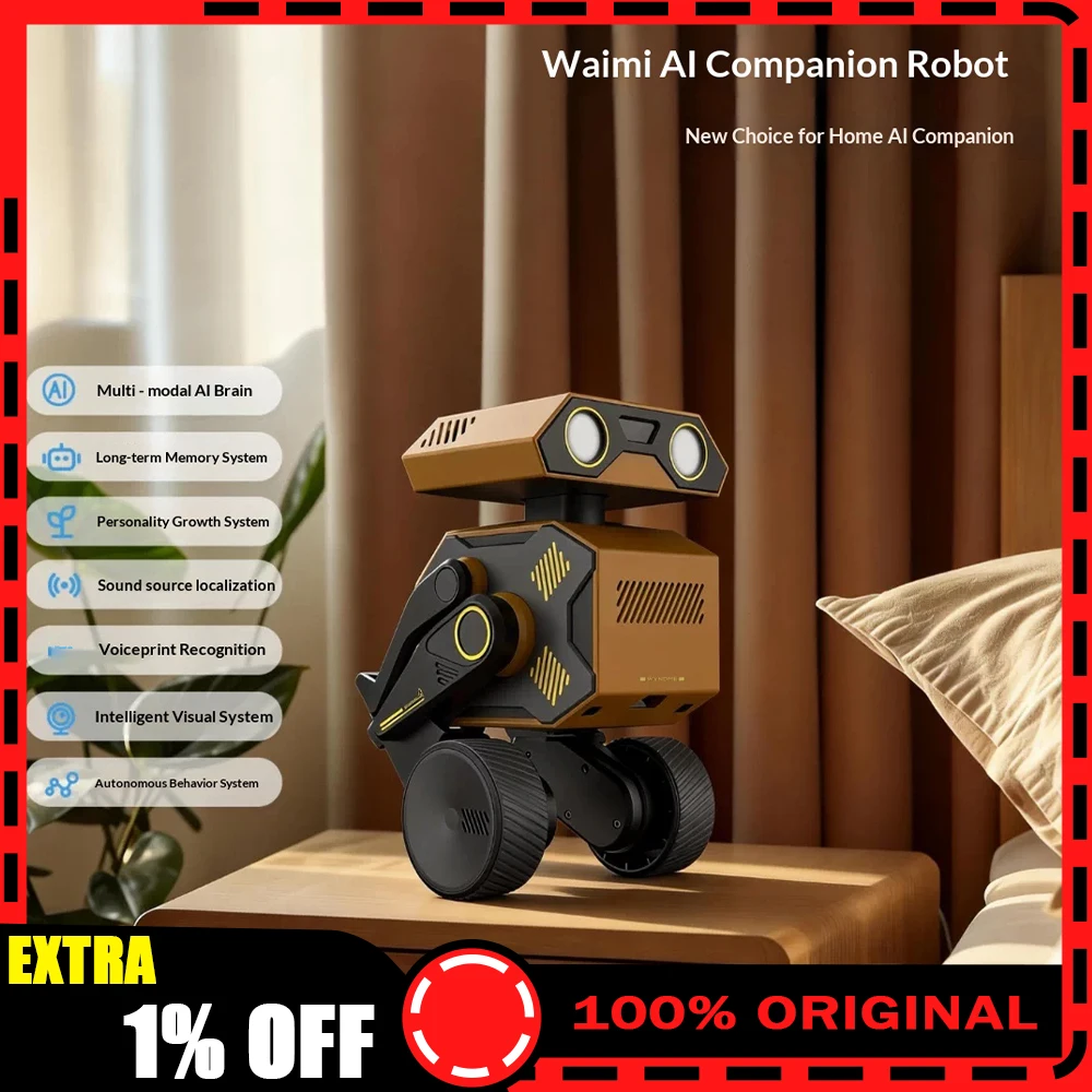 WYNDME 01 Smart Robot Intelligent Vision System AI Companion Robot Knowledge Popularization Long Term Memory System For Gifts