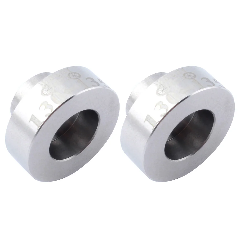 

2Pcs Rear Hub Conversion Seat 130 to 135 Mountain Bike Driver Rear Hub Conversion Caps Smooth Polished Rust Resistant