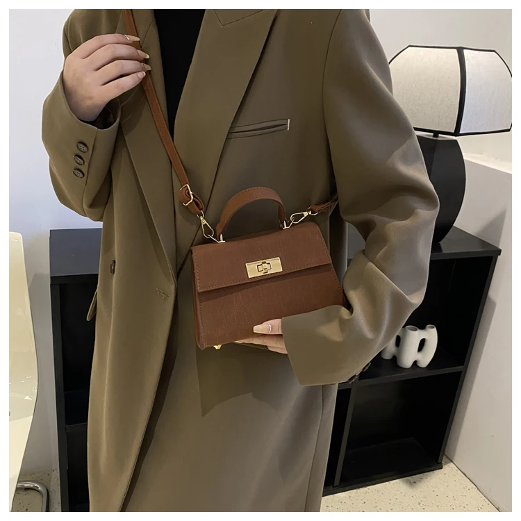 Bolso de Mano Versátil y Moderno para Mujer, Estilo Retro Chic 2026, Bolso Bandolera, Bolso de Hombro, Bolso Cuadrado Suave