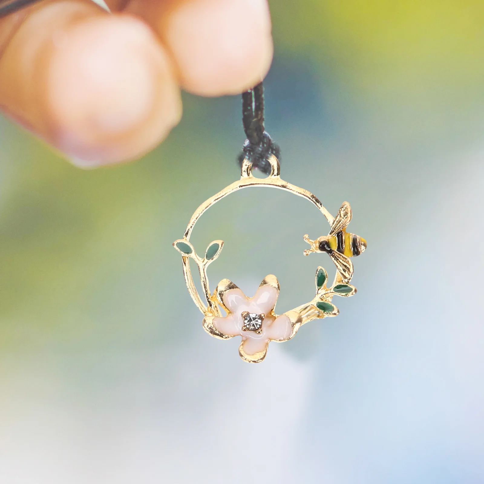 20 Pcs Bracelet Charms for Jewelry Making Ladybug DIY Pendant Bracelets Cell Phone