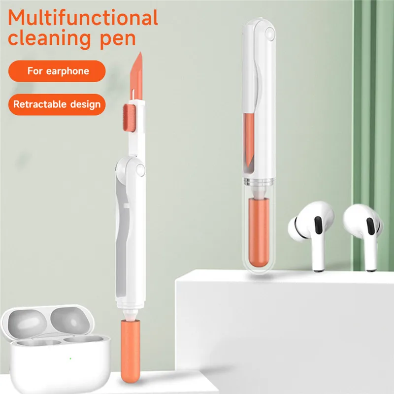 

Bluetooth Earphones Cleaning Tool for Airpods Pro 3 2 1 Earbuds Case Cleaner Kit Cleaning Brush Pen for Xiaomi iPhone Earbuds