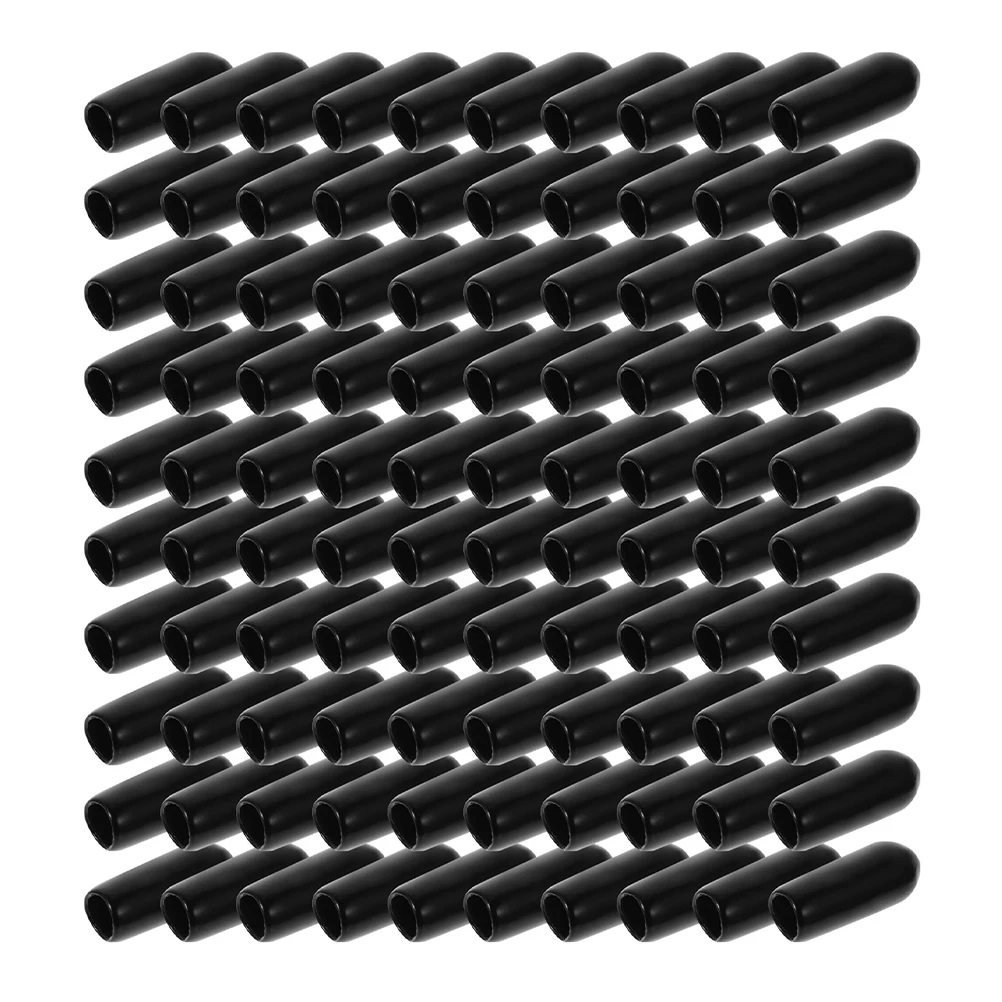

200pcs Hair Band End Caps Rubber Headband Tips Diy Headband End Sleeves Durable Replacement Covers Diy Hair Accessories